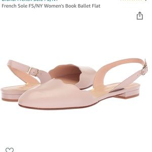 French Sole FS/NY Sling back flat sandals, NWT 10